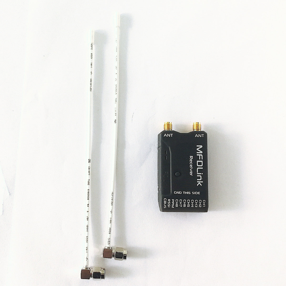 50KM Long Range MFDLink Rlink 433Mhz 16CH 1W FPV UHF System Transmitter w/8 Channel Receiver TX+RX Set