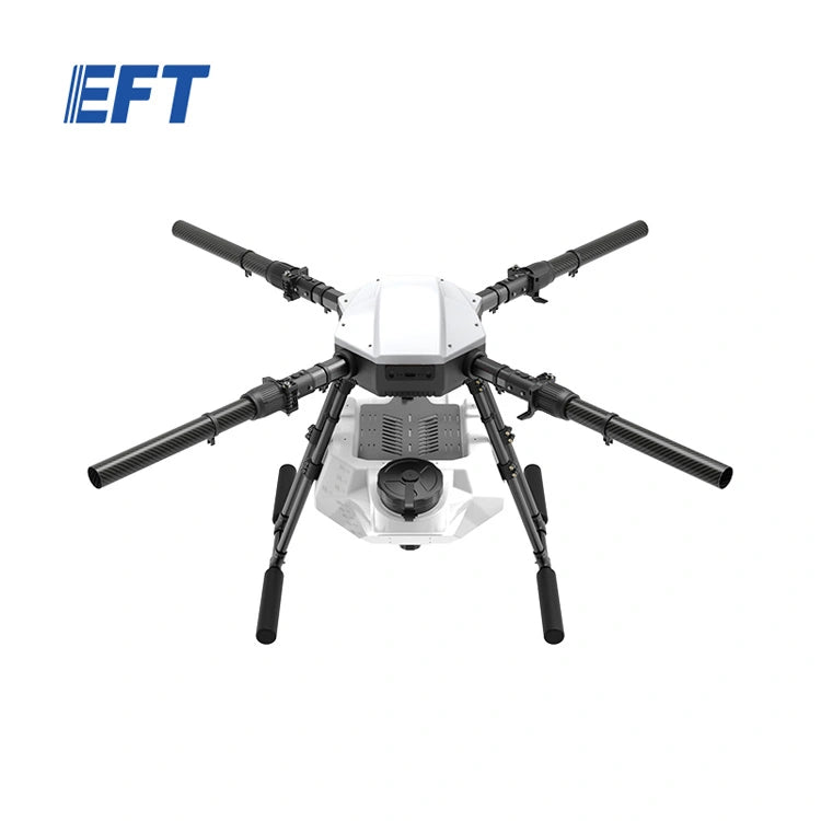 EFT E416P Agriculture Sprayer Drone Frame Kit with 16L Water Tank 4 Axis Foldable 380mm Compatible with 40mm Hobbywing X8 Motor and Topmotor T8 Motor