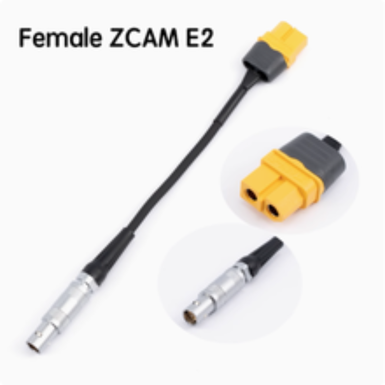 XT60H-Female Power Cable for ZCAM E2