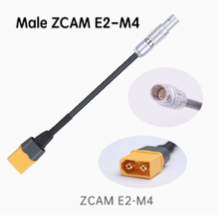 XT60H-Female Power Cable for ZCAM E2