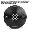 MAD M20 80KV IPE BRUSHLESS MOTOR FOR THE HEAVEY HEXACOPTER OCTOCOPTER  FIREFLIGHTING DRONE AND TETHERED DRONE