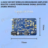 2.4GHz 4W Wifi Wireless Broadband Amplifier Router 2.4Ghz Power Range Signal Booster ZigBee Module