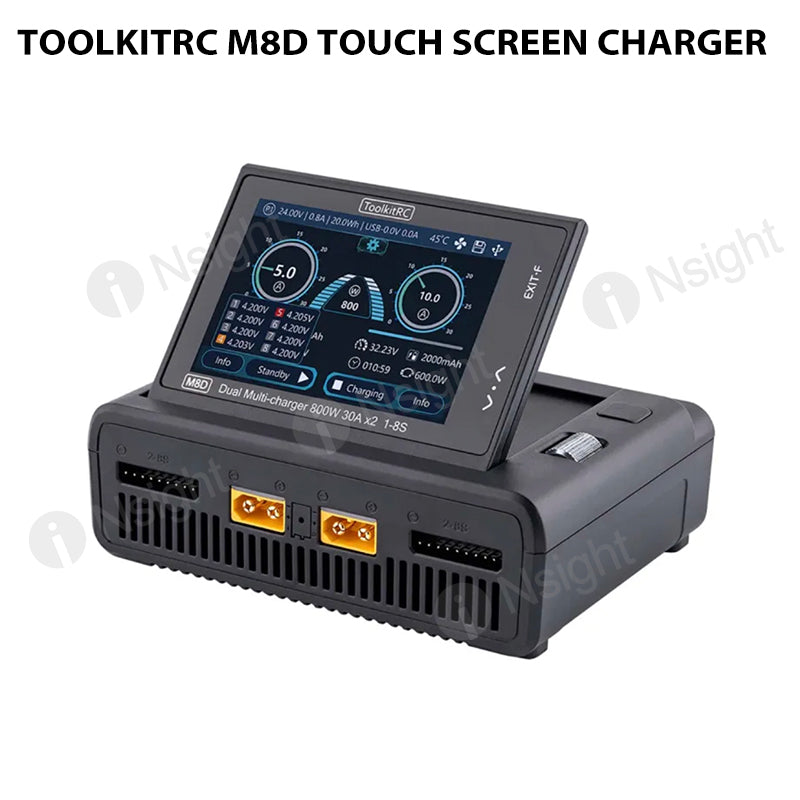 ToolkitRC M8D Touch Screen Charger