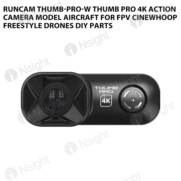 RunCam THUMB-PRO-W Thumb Pro 4K Action Camera Model aircraft for FPV Cinewhoop Freestyle Drones DIY Parts