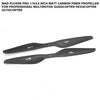FLUXER Pro 17x5.8 Inch Matt Carbon Fiber Propeller For Professional Multirotor Quadcopter Hexacopter Octocopter
