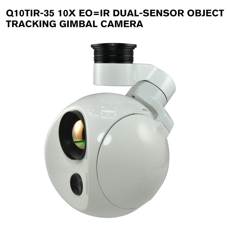 Q10TIR-35 10x EO=IR Dual-Sensor Object Tracking Gimbal Camera