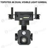 Topotek 4K Dual visible light gimbal