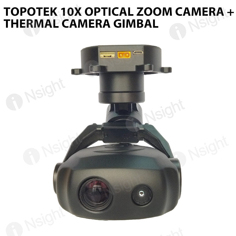 Topotek 10x Optical Zoom Camera +Thermal camera Gimbal