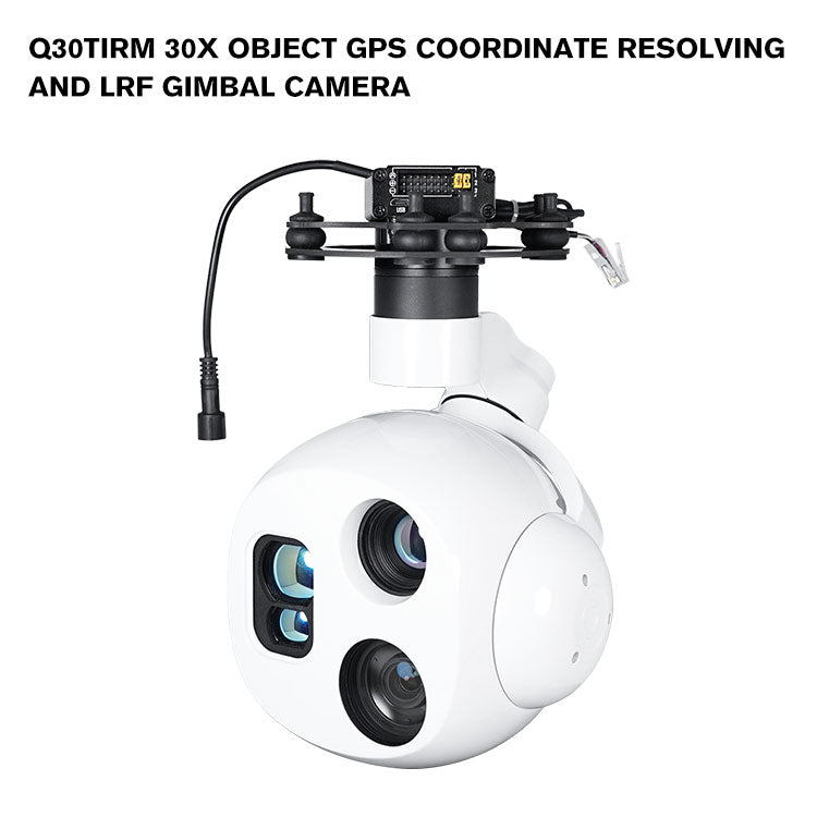 Q30TIRM 30x Object GPS Coordinate Resolving and LRF Gimbal Camera