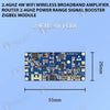 2.4GHz 4W Wifi Wireless Broadband Amplifier Router 2.4Ghz Power Range Signal Booster ZigBee Module
