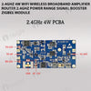 2.4GHz 4W Wifi Wireless Broadband Amplifier Router 2.4Ghz Power Range Signal Booster ZigBee Module