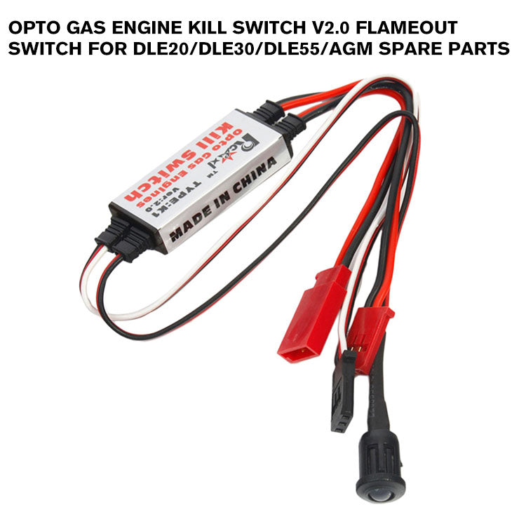 Opto Gas Engine Kill Switch V2.0 Flameout Switch for DLE20/DLE30/DLE55