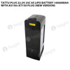 Tattu Plus 22.2V 25C 6S Lipo Battery 10000mAh With AS150+XT150 Plug (New Version)