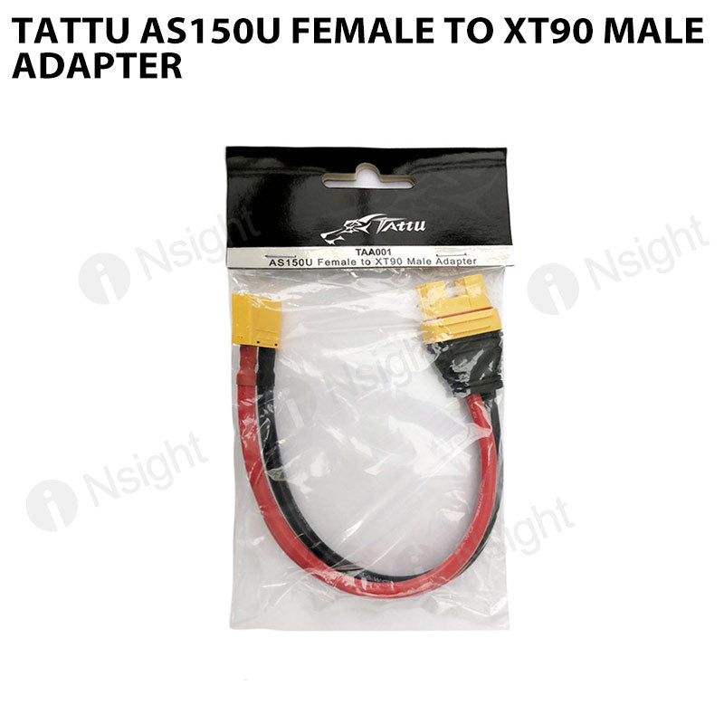 Tattu AS150U Female To XT90 Male Adapter
