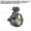 Topotek 20x Optical Zoom Camera + 35mm 1280*1024 Thermal Camera with 3-Axis Stabilized Gimbal, HDMI/Ethernet Dual Video Output