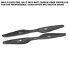 FLUXER Pro 19x5.7 Inch Matt Carbon Fiber Propeller For The Professional Quadcopter Multirotor Drone