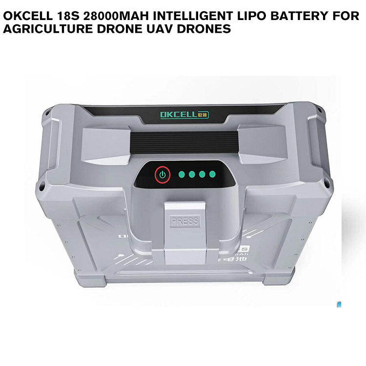 OKCELL 18S 22000mAh 28000mAh 66.6V 1458.2WH Intelligent Battery Lipo Battery Drone Plug-in battery For Agriculture Drone UAV Drones