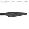 FLUXER Pro 17x5.8 Inch Matt Carbon Fiber Propeller For Professional Multirotor Quadcopter Hexacopter Octocopter