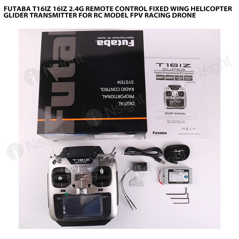 Futaba T16IZ 16IZ 2.4G Remote Control Fixed Wing Helicopter Glider