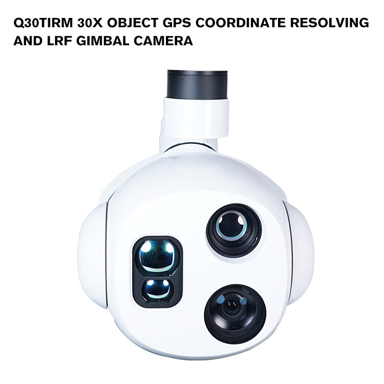 Q30TIRM 30x Object GPS Coordinate Resolving and LRF Gimbal Camera