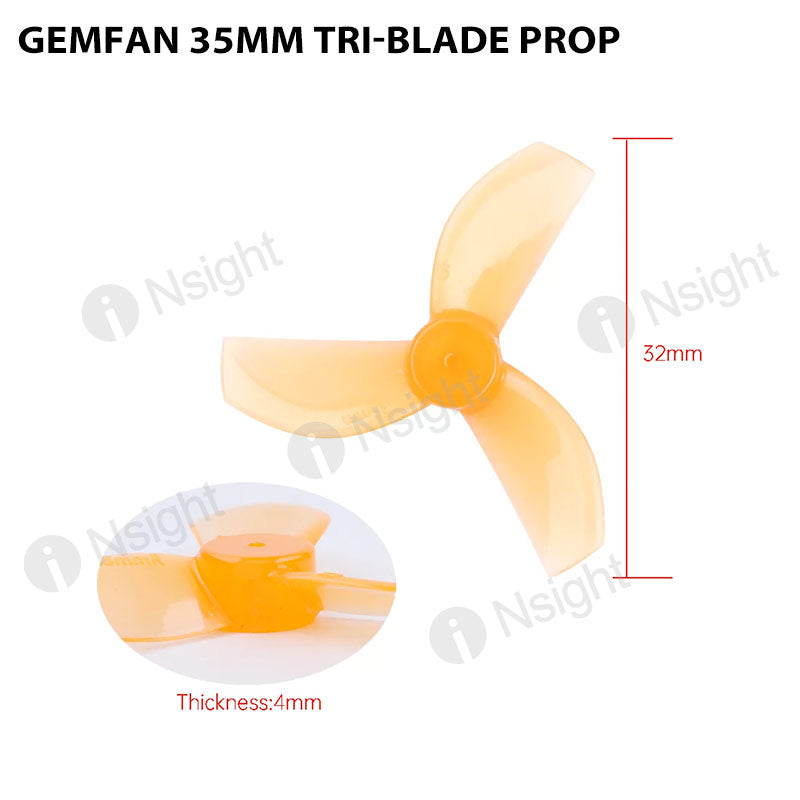 Toupie CNC Gemfan - Diamètres 30 à 50 Mm - Pour Hélice Pliante Drone Et Fraisage