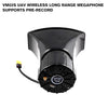 VM02S UAV Wireless Long Range Megaphone Supports Pre-record