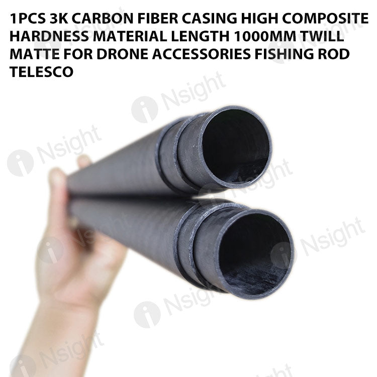 1pcs 3K Carbon Fiber Casing High Composite Hardness Material