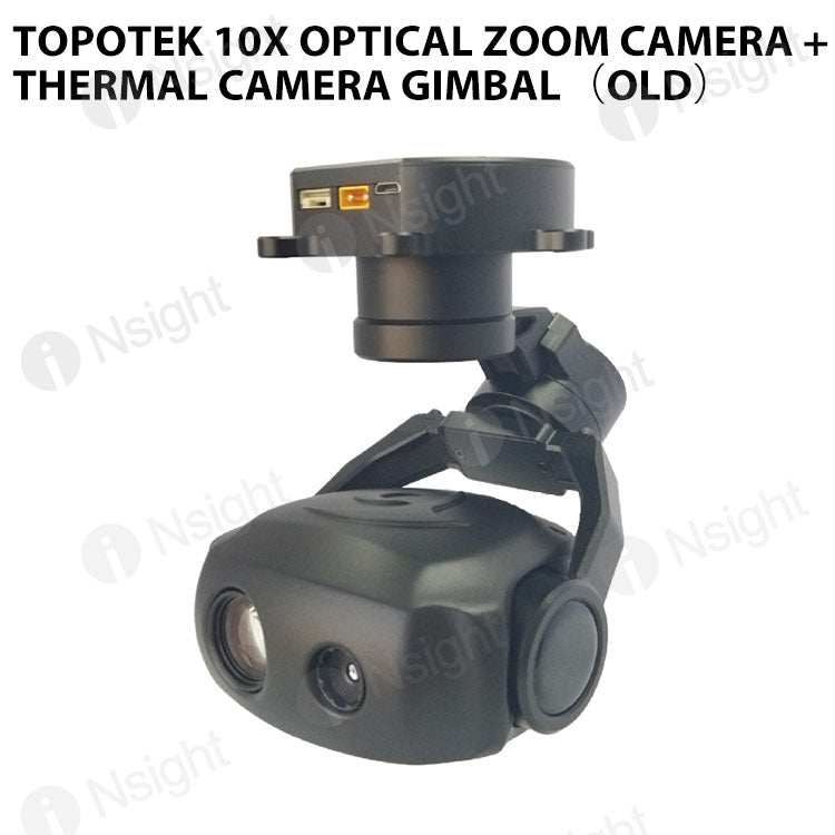 Topotek 10x Optical Zoom Camera +Thermal camera Gimbal(old)