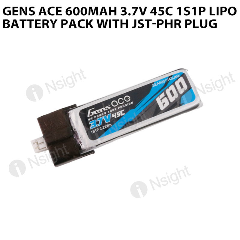 Pacco Batteria Gens Ace B-TX-3500-1S1P Lipo 3500mAh 3,7V Per JR