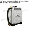 Tattu Pro 22000mAh 44.4V 25C 12S1P Lipo Smart Battery Pack With AS150U-F Plug