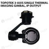 Topotek SIP640G 3-Axis single thermal imaging gimbal, IP output