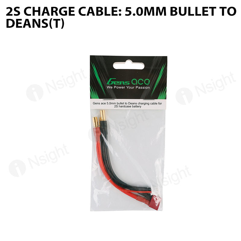 TRX-4M Battery Charge Cable - Deans/T-Plug For 2S Lipo Balance & Storage