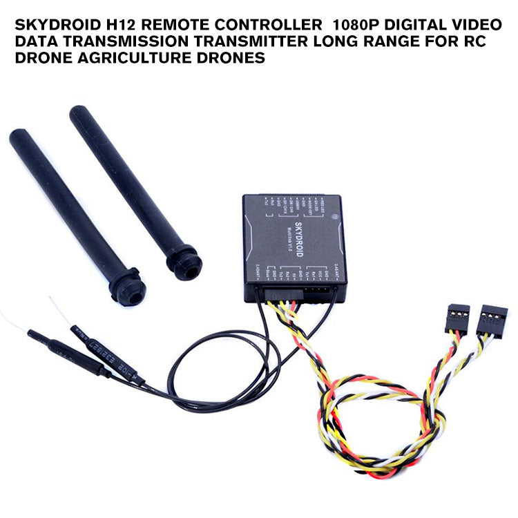 Skydroid H12 Remote Controller  1080P Digital Video Data Transmission Transmitter Long Range for RC Drone Agriculture Drones