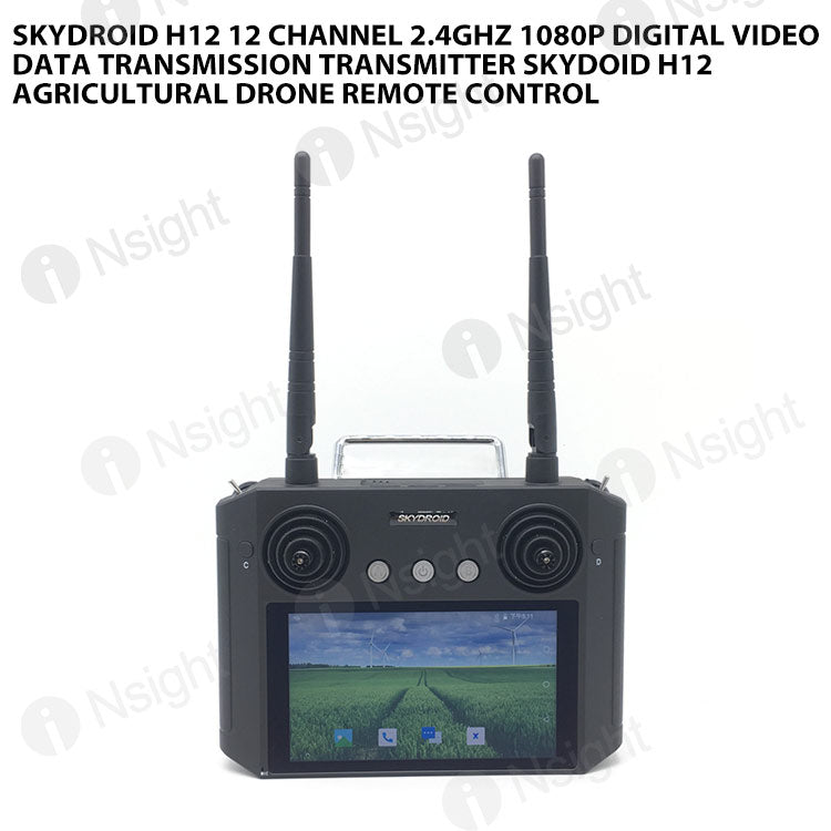 Skydroid H12 12 Channel 2.4GHz 1080P Digital Video Data Transmission Transmitter SKYDOID H12 Agricultural drone remote control