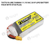 Tattu 750mAh 3S 95C 11.1V R-Line Lipo Battery Pack With XT30 Plug