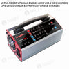 Ultra Power UP600AC DUO 2X 600W 25A 2-6S channels LiPo LiHV charger Battery UAV Drone Charger