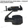 Topotek 20x Optical Zoom Gimbal + Starlight Night Vision IP Gimbal