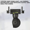 Topotek 1080P visible light +256 thermal imaging dual light with dual output 180g small pod camera