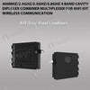 400MHz/2.4GHz/3.5GHz/5.8GHz 4 Band Cavity Diplexer Combiner Multiplexer For WiFi IOT Wireless Communication