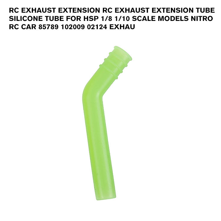RC Exhaust Extension RC Exhaust Extension Tube Silicone Tube For HSP 1/8 1/10 Scale Models Nitro RC Car 85789 102009 02124 Exhau