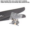 FLUXER Pro 13x4.4 Inch Matt Carbon Fiber Propeller For Drone And Quadcopter