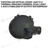 Topotek 20x Optical Zoom +640*512Thermal imaging carmera, Dual light 3-Axis Stabilized IP output waterproof