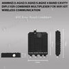 400MHz/2.4GHz/3.5GHz/5.8GHz 4 Band Cavity Diplexer Combiner Multiplexer For WiFi IOT Wireless Communication