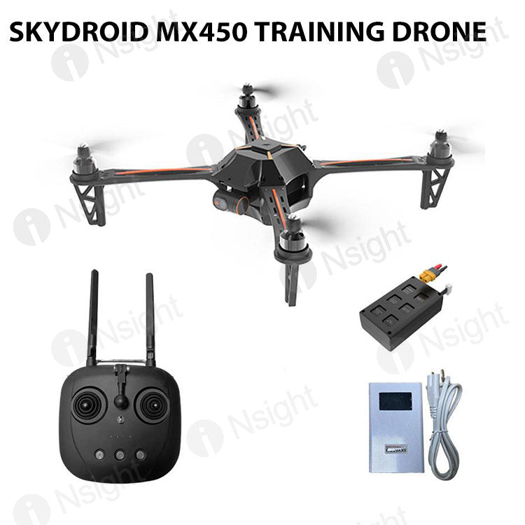 SKYDROID MX450 9 Inch 450mm Wheelbase Nylon & Fiberglass RTF FPV Racing Drone w/ 5V 5KM VTX & M8N GPS G_DCAM Simgle Gimble
