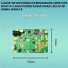 2.4GHz 4W Wifi Wireless Broadband Amplifier Router 2.4Ghz Power Range Signal Booster ZigBee Module