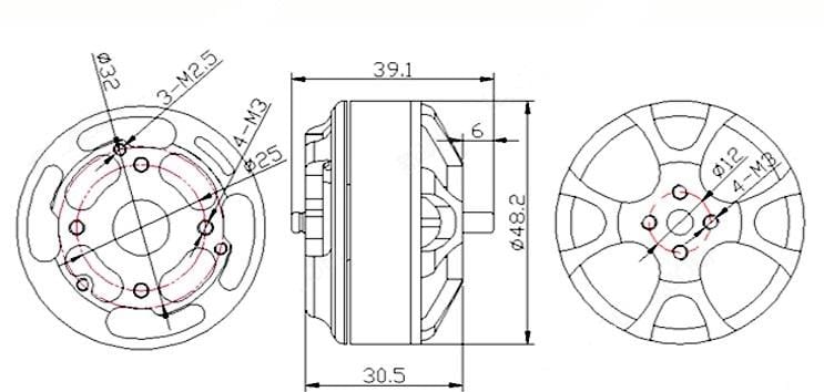 X600 Quadcopter Frame