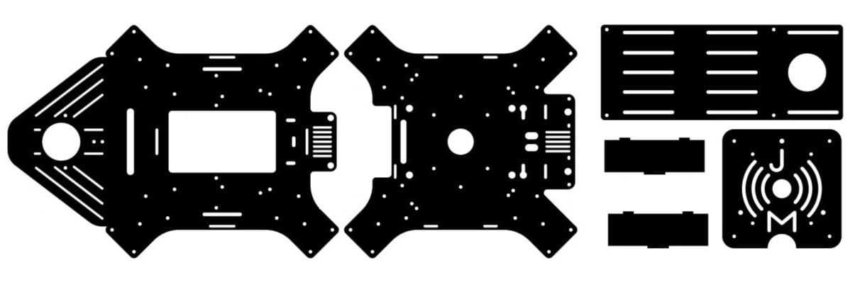 X600 Quadcopter Frame