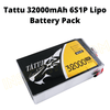 Tattu 32000mAh 6S1P Lipo Battery Pack (Global Warehouse)