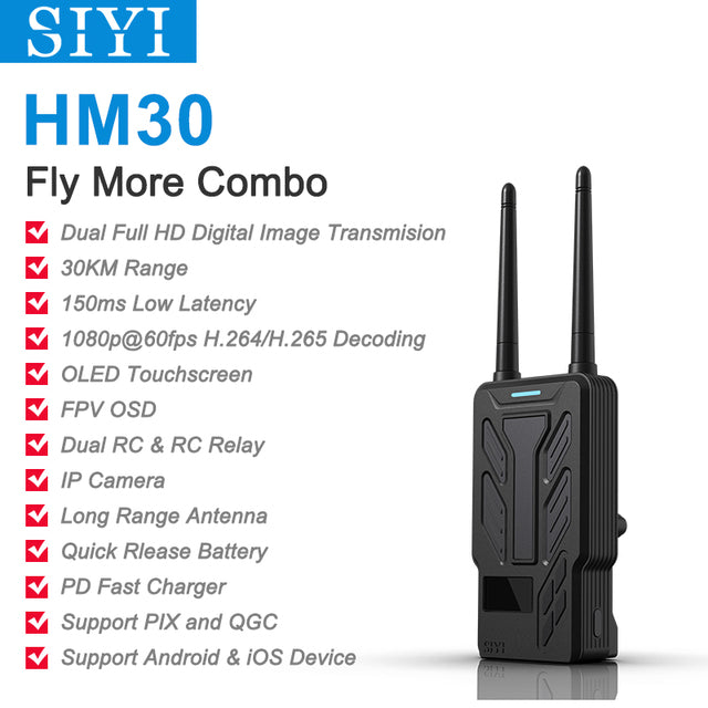SIYI HM30 Full HD Digital Video Link Radio System Transmitter