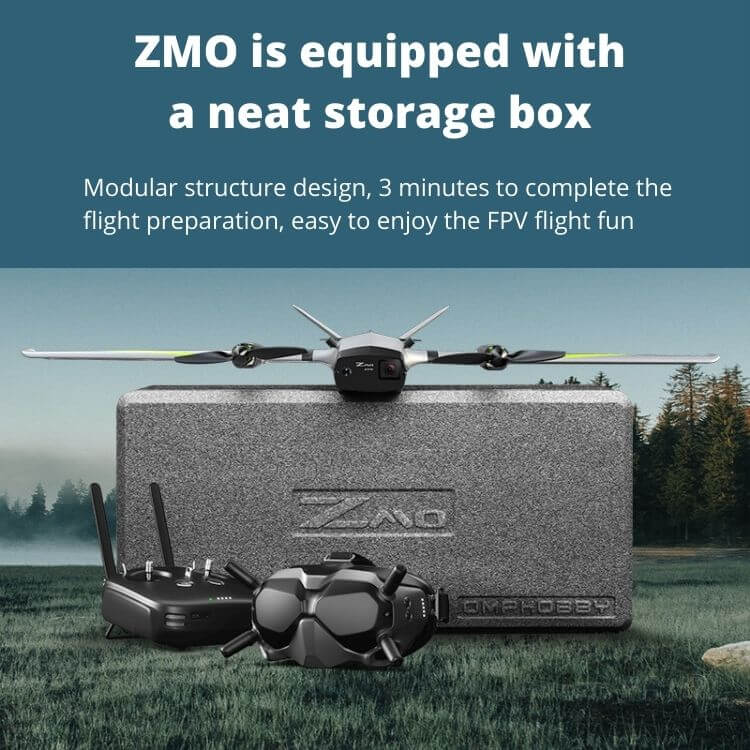 SUNNYSKY OMPHOBBY VTOL ZMO FPV